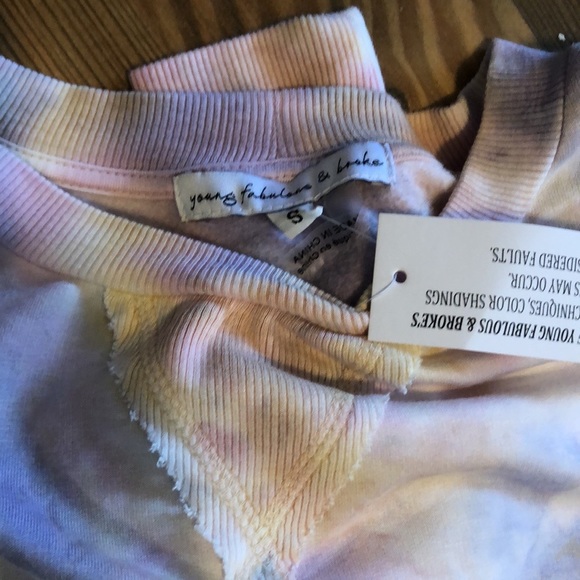 🆕 Young Fabulous & Broke Juliette Tie Dye Sweatshirt - Picture 4 of 6